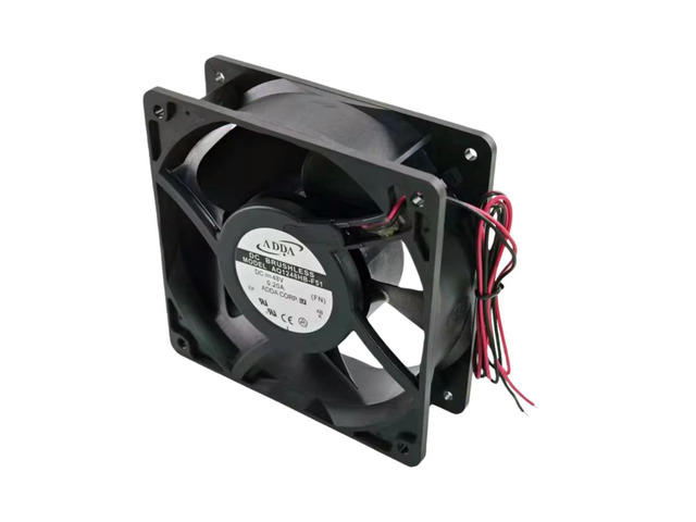 For ADDA AQ1248HB-F51 48V 0.18A 120x120x38mm IP55 Waterproof Cooling Fan 8.64W 2800RPM 105CFM Ball Bearing Industrial Cabinet