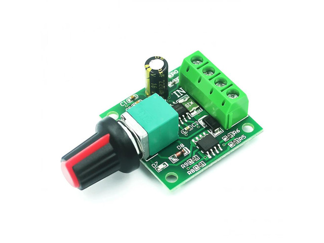 DC 1.8V 3V 5V 6V 12V 2A PWM Motor Speed Controller Low Voltage Motor Speed Controller PWM 0~100% Adjustable Drive Module