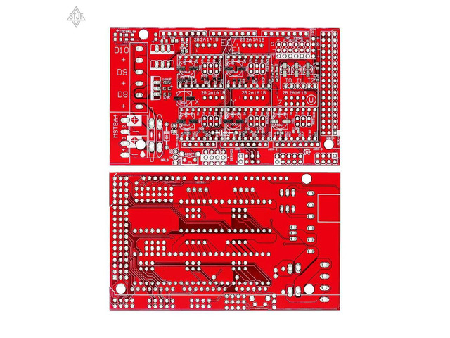 DIY expert selection Ramps 1.4 PCB board for Reprap 3D printer control panel