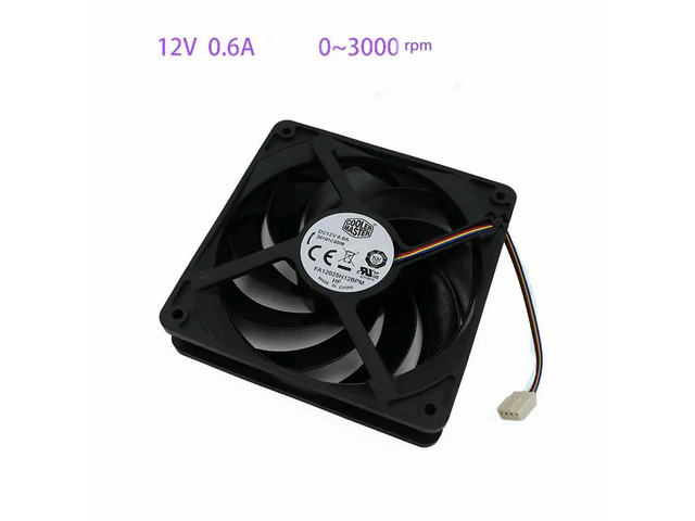 High Speed 120mm 12cm 12025 PC Computer Case Cooling Fan,FA12025H12BPM FA12025E12BPM 120X120X25mm 0.6A 1.5A Pwm 3000RPM 5000RPM