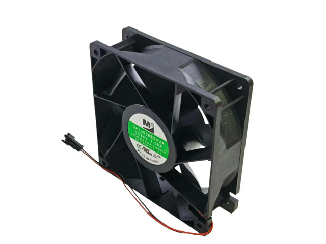 For DA12038B24UA DC 24V 1.0A 120mm Fan 12038 4000RPM 143CFM High Airflow Server Inverter Axial Cooling Violent Fan