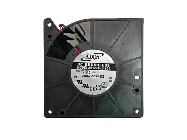for ADDA AB1224UB-Y01 120x120x32mm DC24V Centrifugal Blower 33.6CFM High Static Pressure Radial Cooling Fan 0.55A