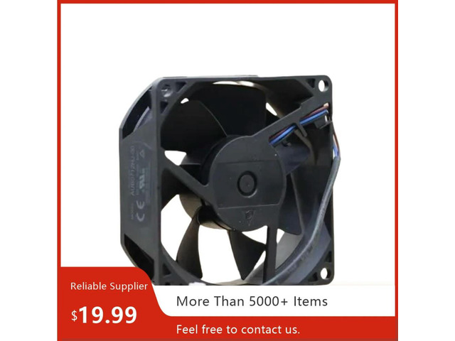 Projector Fan For Delta AUB0712HJ-00 75mm X 75mm X 25mm DC 12V 0.40A Large Air Volume Projector Cooling Fan
