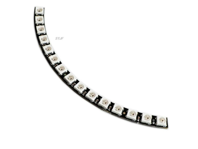 Ring Wall Clock 15 X Ultra Bright WS2812 5050 RGB LED Lamp Panel with Integrated Drivers(buy 4pcs can be a 60 Ultra Bright)