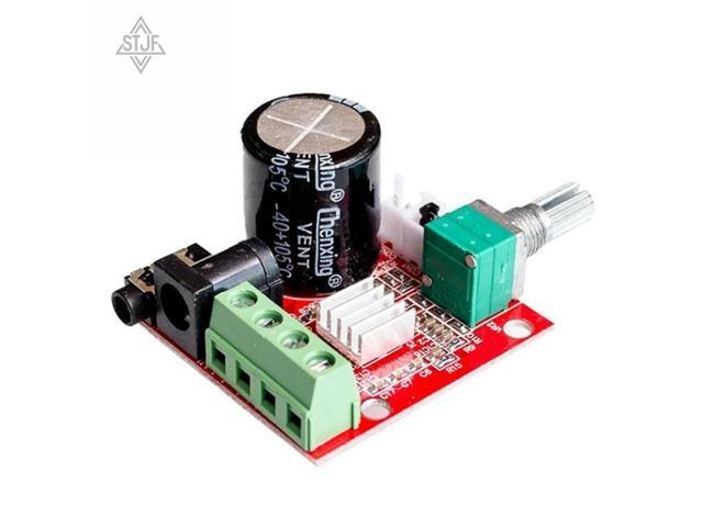 Hot Sale 12V Mini Hi-Fi PAM8610 Audio Stereo Amplifier Board 2X10W Dual Channel D Class Lowest Price