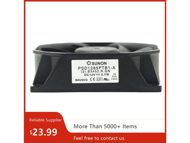 Projector Fan for PSD1285PTB1-A 85mm 12V Server Cooling Fan 3.7W, 85x85x25mm for Industrial Networking Applications