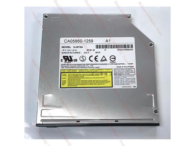 notebook small case suction DVD-RW burner with optical drive UJ8C5 and UJ875A