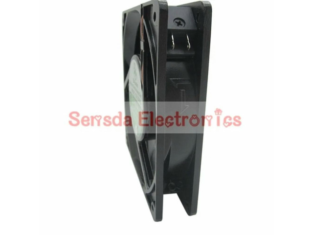 12P-230HB 120mm AC 230V Ball Bearing Cooling Fan 2000/2400 RPM, 56.72/65.57 CFM, 18/16W, Dual Bearings