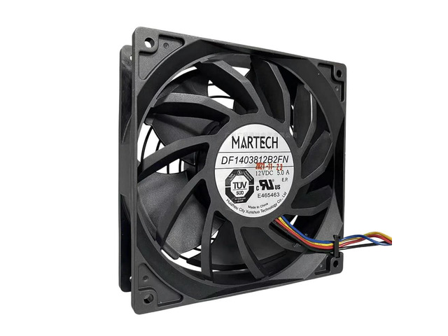 For MARTECH DF1403812B2FN 140x140x38mm 12V 5A High Speed Industrial Cooling Fan 1066 Avalon Server DC Fan