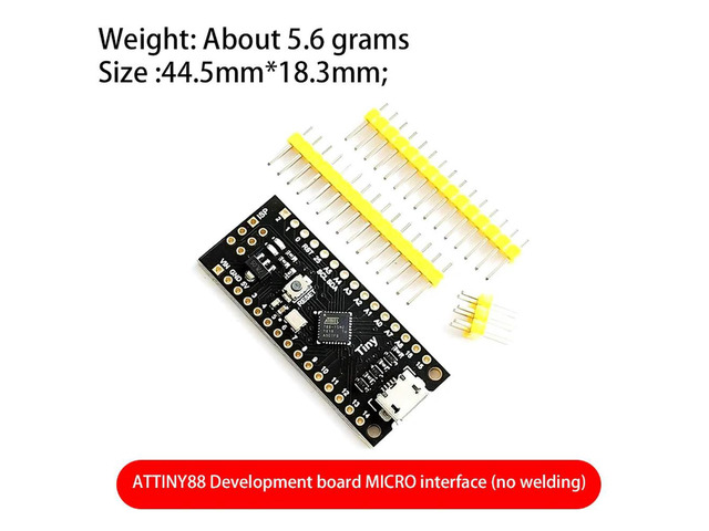 ATTINY88 micro development board 16Mhz /Digispark ATTINY85 Upgraded For NANO V3.0 ATmega328 Extended Compatible for