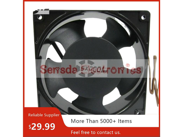 AC Industrial Fan For 4C-230HB 120x120x38mm 230VAC 0.135A l Frame Ball Bearing AC Cooling Fan