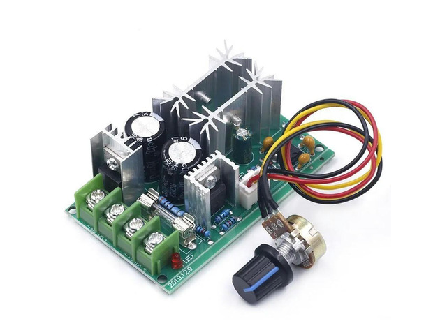 DC10-60V DC 10-60V Motor Speed Control PWM Motor Speed Controller Switch 20A Current Voltage regulator High Power Drive Module