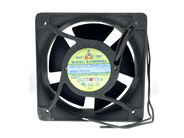 150mm Case Fan For SJ15050HA2 150x150x50mm AC 220V 240V Dual Ball l Frame Industrial Cooling Fan