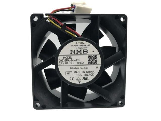 09238RA-24N-FB for -MAT DC 24V 0.93A 92x92x38mm 3-Wire Server Axial Powerful High Speed Cooling Fan