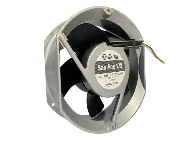 for SANYO 109E5712Y5J04 172x150x51mm 12V 2.3A Dual Ball Bearing Cooling Fan 3800RPM 282CFM Industrial Inverter
