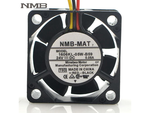 For 4015 1606KL-05W-B59 L02 24V 0.08A FH6-1742 3Wire Cooling Fan