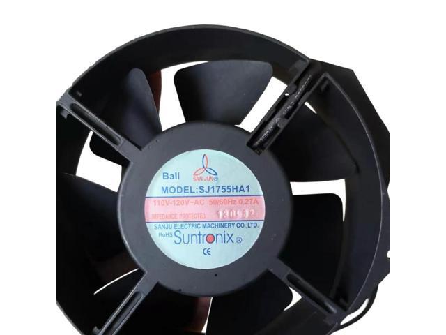 for SANJUN SJ1755HA1 172x150x55mm 110V 0.27A 31W Ball Bearing Cooling Fan 3350RPM 280CFM Industrial Inverter Cabinet