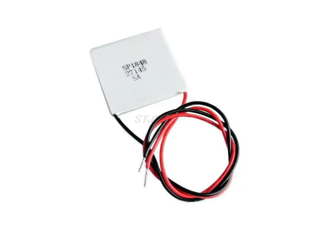 SP1848-27145 TEC 40x40mm Semiconductor Thermoelectric Heatsink Cooler Peltier Plate Module For Power Generation
