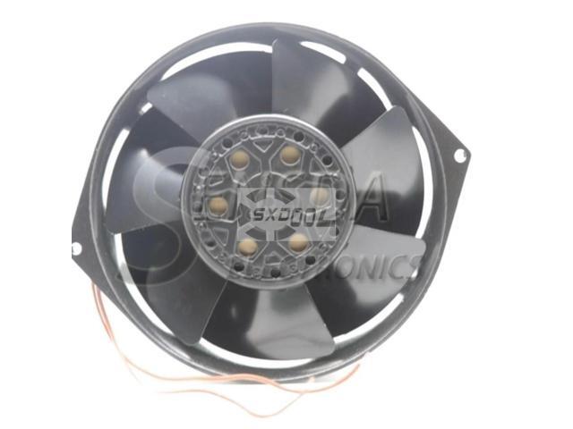 5E-230B 17cm 172mm 230V AC Full-l Industrial High-Temperature Axial Cooling Fan, 2750-3100RPM, 340-408m³/h Airflow, 50-53dBA