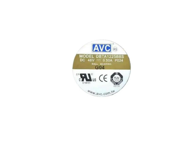 10pcs For AVC DBTA1225B8S 12cm DC 48V 0.50A 24W 12025 120*120*25MM High Winds Axial Flow Cooling Fan