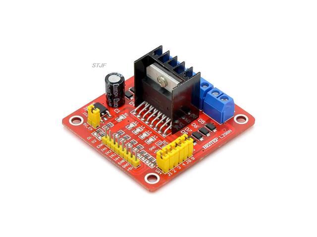 L298N Dual Bridge DC stepper Controller Control Motor Driver module Board for