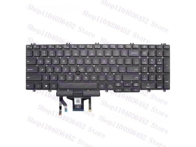 US Backlit Keybaord For Latitude 5500 5510 Precision 3540 3550 0THDMY