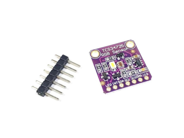 RGB Color Sensor TCS34725 with IR Filter and White LED for UNO R3