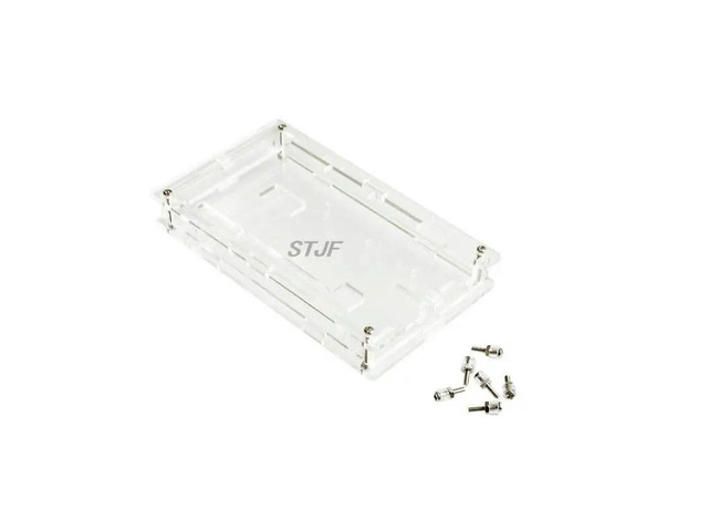 Enclosure Transparent Gloss Acrylic Box Compatible for Mega 2560 R3 Case