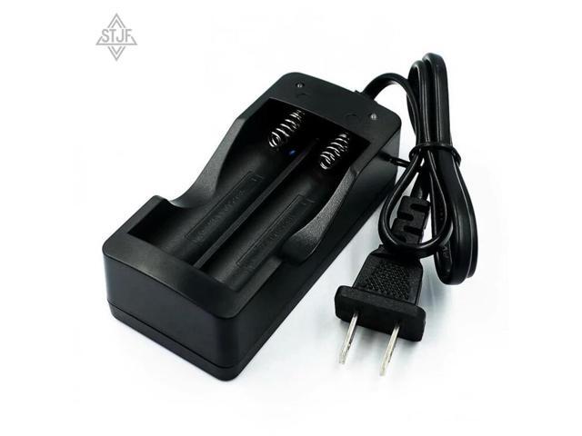 Lithium Charger 3.7v4.2v Strong Light Flashlight Charger Double Slot Charging Socket