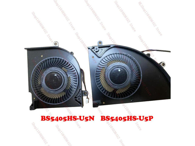 CPU GPU FAN For Delta 15 BS5405HS-U5N BS5405HS-U5P Delta 15 A5EFK MS-15CK