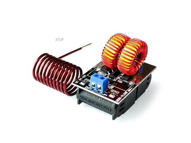 Hot Sale 5-15V 150W Mini ZVS Induction Heating Board Flyback Driver Heater DIY Cooker+ Ignition Coil