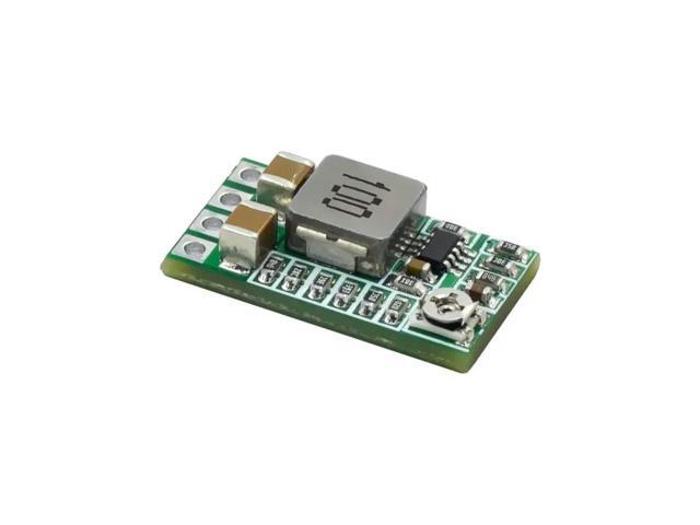 10PCS/LOT Mini DC-DC 12-24V To 5V 3A Step Down Power Supply Module Buck Converter Adjustable Efficiency 97.5%