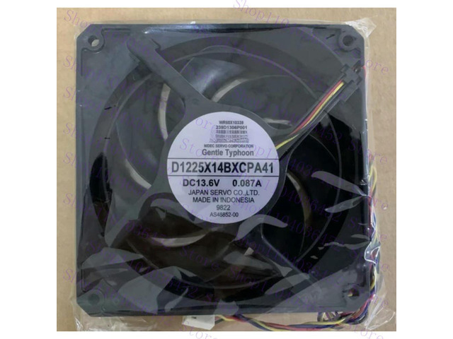 for SERVO Sickle D1225X14BXCPA41 13.6V 0.087A 12CM cooling fan 4 pin #lin