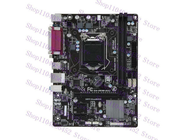FOR GA-H81M-DS2 LGA 1150 H81 SATA 6Gb/s Micro ATX Motherboard