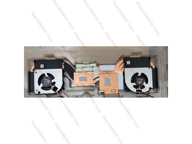 CPU GPU FAN & Heatsink For CLEVO NP50NP556-31-NP5H2-102 FNTR FNTS 4PIN 0.5A