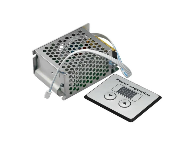 4000W thyristor yristor high power electronic digital regulator CNC dimming speed regulation thermostat AC 220V module