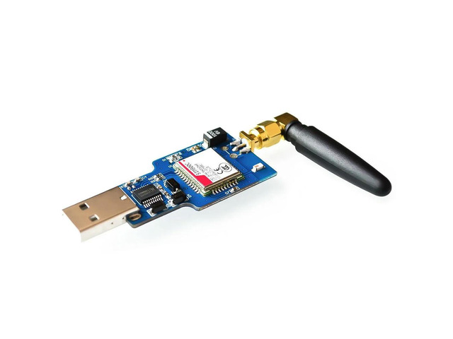 USB to GSM Serial GPRS SIM800C Module With For Bluetooth Sim900a Computer Control Calling With Antenna