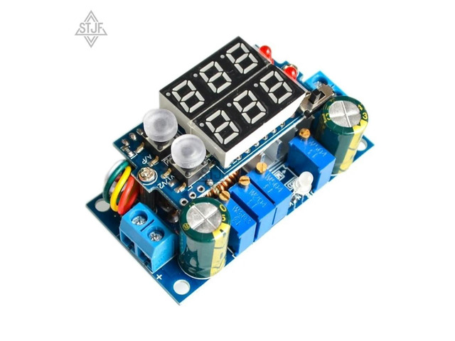 5A MPPT Solar Panel Controller DC-DC Step-down CC/CV Charging Module Display LED