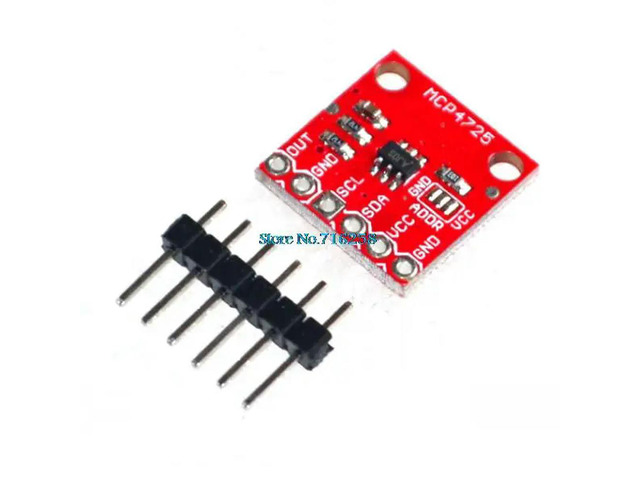 10pcs/lot MCP4725 I2C DAC Breakout module development board MCP4725