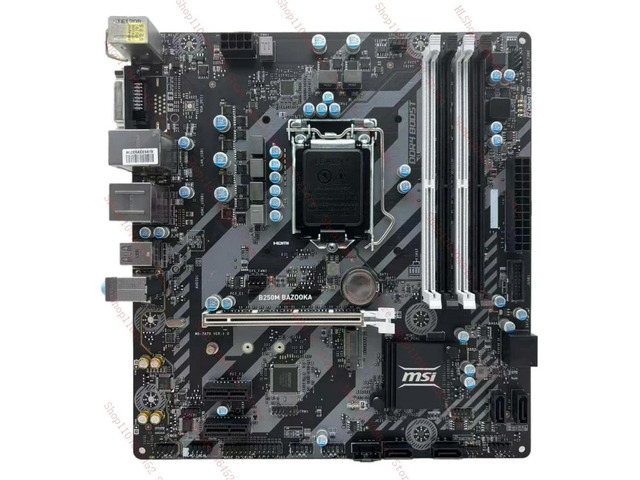 FOR B250M BAZOOKA otherboard DDR4*4 LGA1151 64GB HDMI DVI-D M-ATX