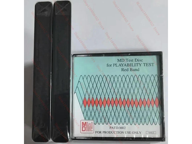 MD TEST DISC FOR PLAYABILITY TEST RED BAND PATD-M02 MINI DISC TGYS-3