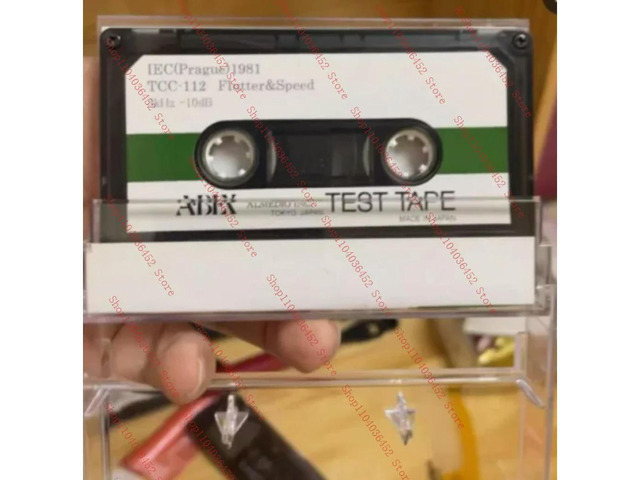 1PC Test Tape Flutter & Speed 3KHZ - 10DB FOR TCC-112