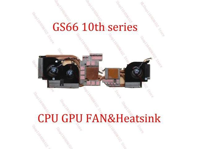 CPU GPU FAN & Heatsink For GS66 Stealth 10SD SE 10SF 10SG 10UE 10UG 10UH VER1