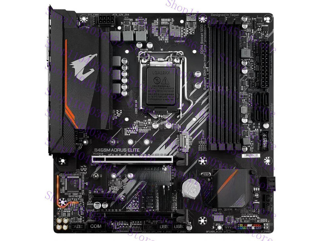 FOR B460M ELITE LGA1200 B460 DDR4 HDMI MATX Motherboard Tested