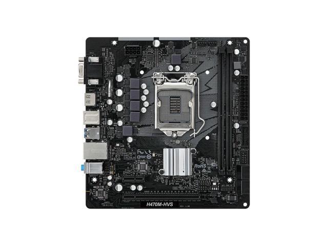 FOR H470M-HVS LGA 1200 H470 SATA 6Gb/s Micro ATX Motherboard