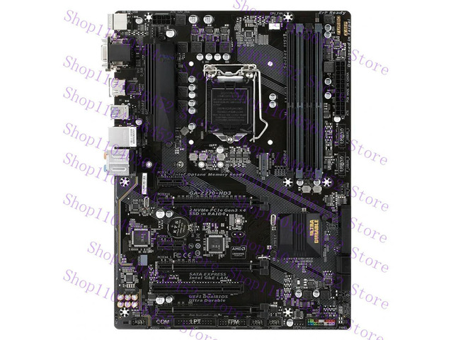 FOR GA-Z270-HD3 LGA 1151 Z270 HDMI ATX Motherboards-With io shield