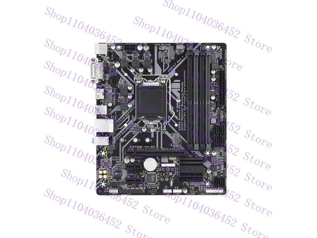 FOR Z370M DS3H LGA 1151 Z370 HDMI Micro ATX Motherboard DDR4 SDRAM LGA 1151 4x Memory Slots MicroATX