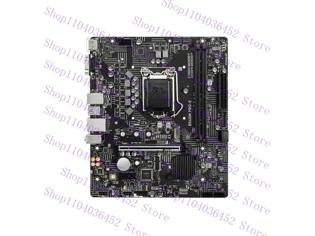 FOR B560M PRO-E Motherboard B560 LGA 1200 DDR4 microATX M.2 VGA+HDMI Core