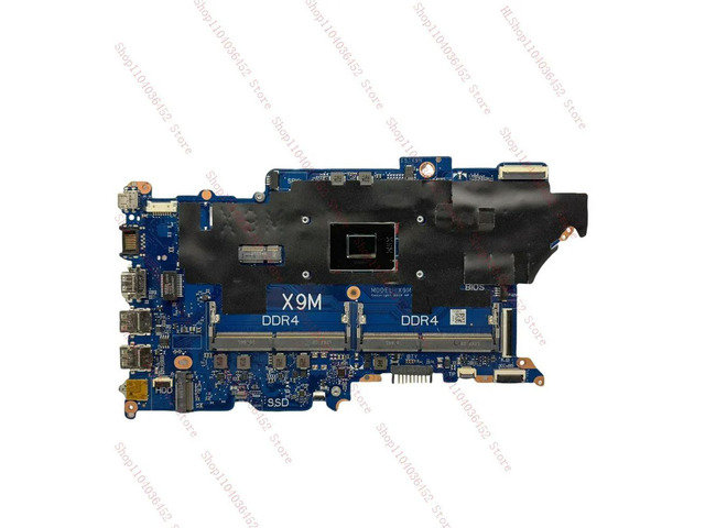 L98554-001 For X9M 455 G7 Laptop Motherboard With R7 4700U CPU DA0X9MMB8F0