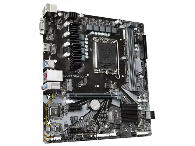 FOR B660M D2H DDR4 Motherboard CPU Socket LGA1700 2.5GbE Gaming LAN